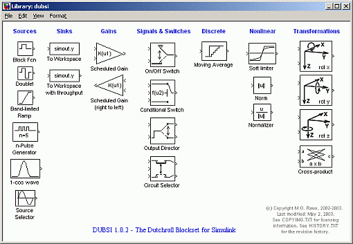 DUBSI blocklibrary